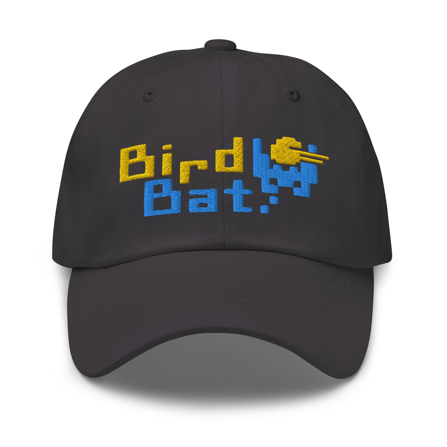 Bird Bat 8 Bit Dad Hat