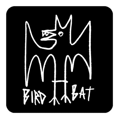 Bird Bat Scribble Sigil Sticker