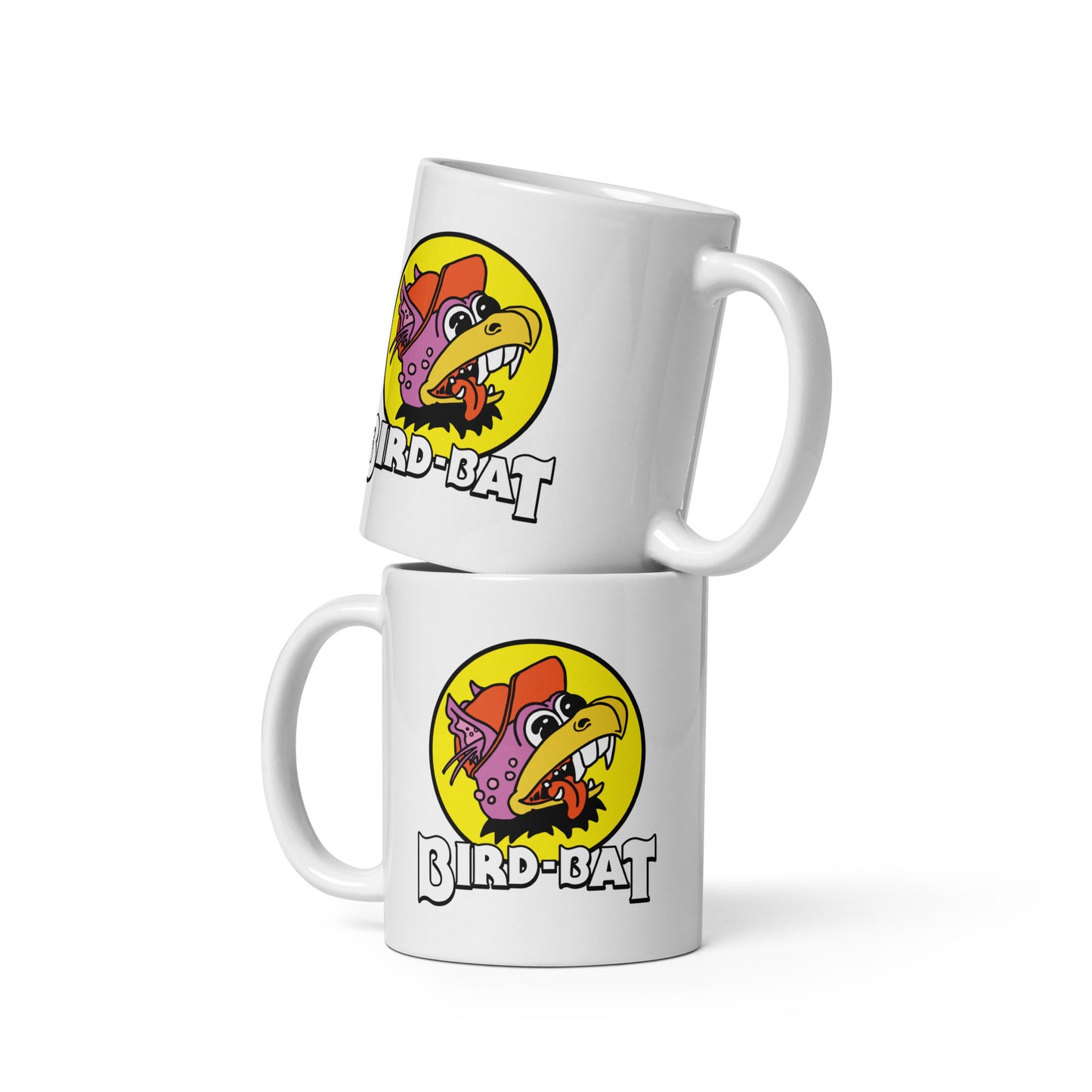 Bucking Bird Bat Mug